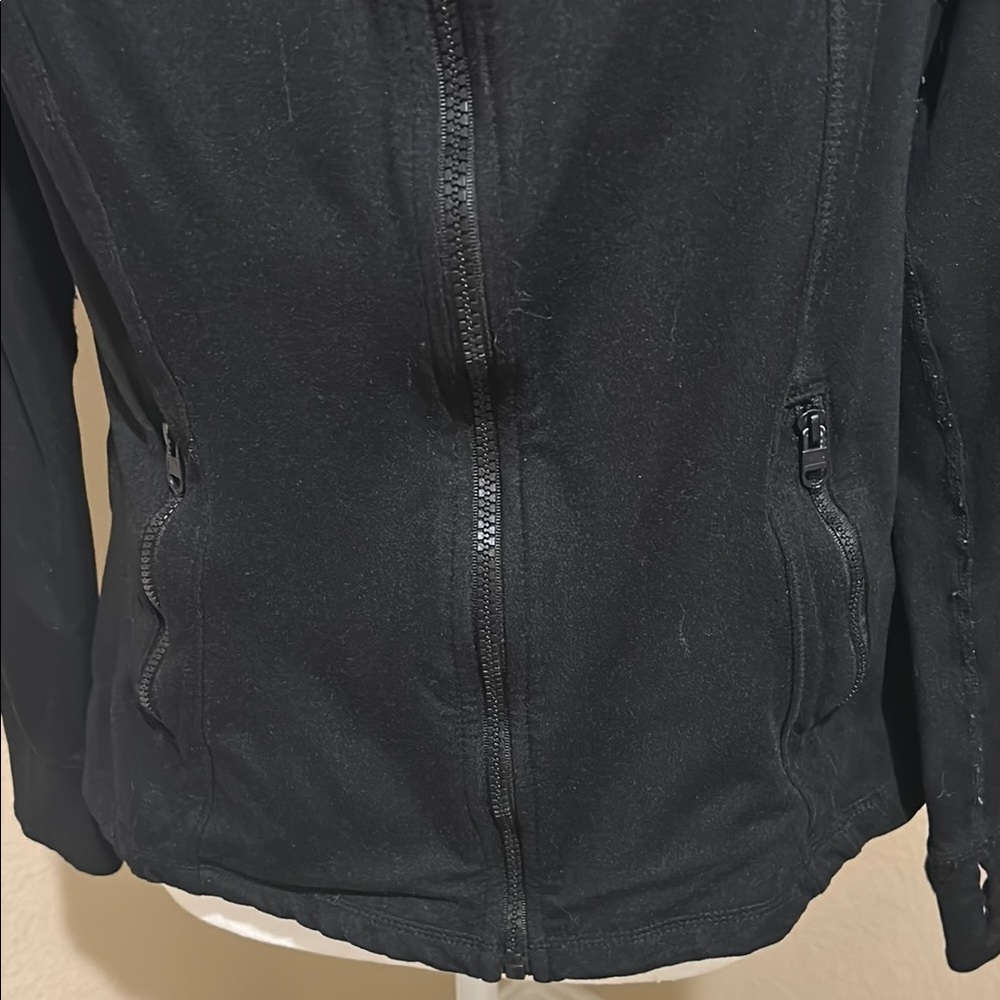 Tangerine Black Ski Jacket Sleek Tailored Design - Picture 5 of 9